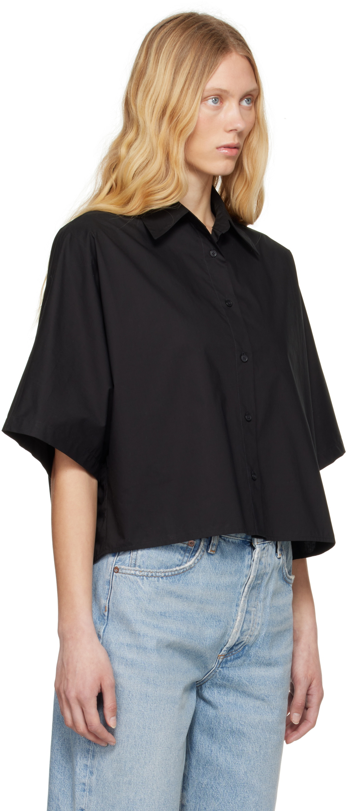 AGOLDE Black Merrin Shirt