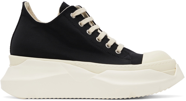 Photo: Rick Owens Drkshdw Black Abstract Low Sneakers