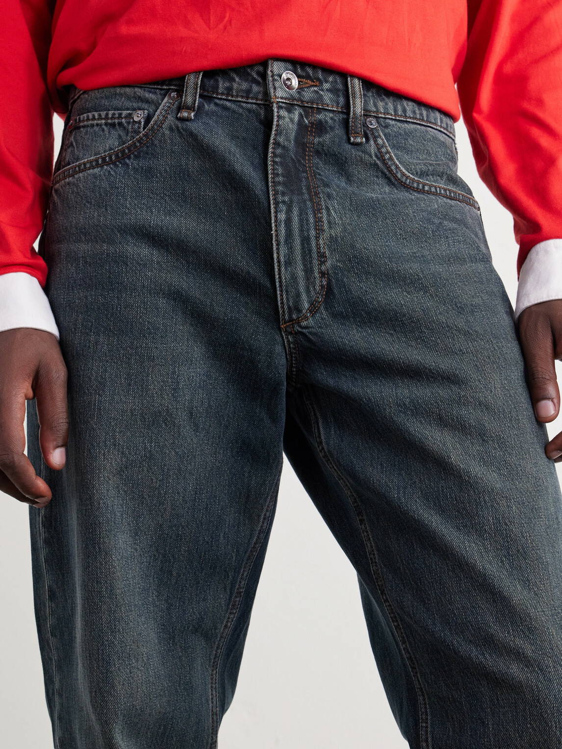 Rag & Bone - Fit 4 Authentic Straight-Leg Jeans - Blue