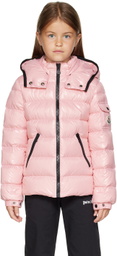 Moncler Enfant Kids Pink Bady Down Jacket