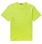 Acne Studios - Nash Appliquéd Cotton-Jersey T-Shirt - Men - Green