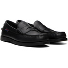 Sebago Black Dolphin Waxed Loafers
