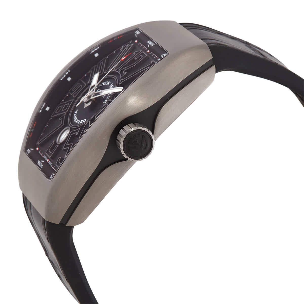 Franck Muller Vanguard Automatic Black Dial Mens Watch 45SCTTBRNRBLKWH