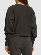 LES TIEN - Cropped Cotton Sweatshirt