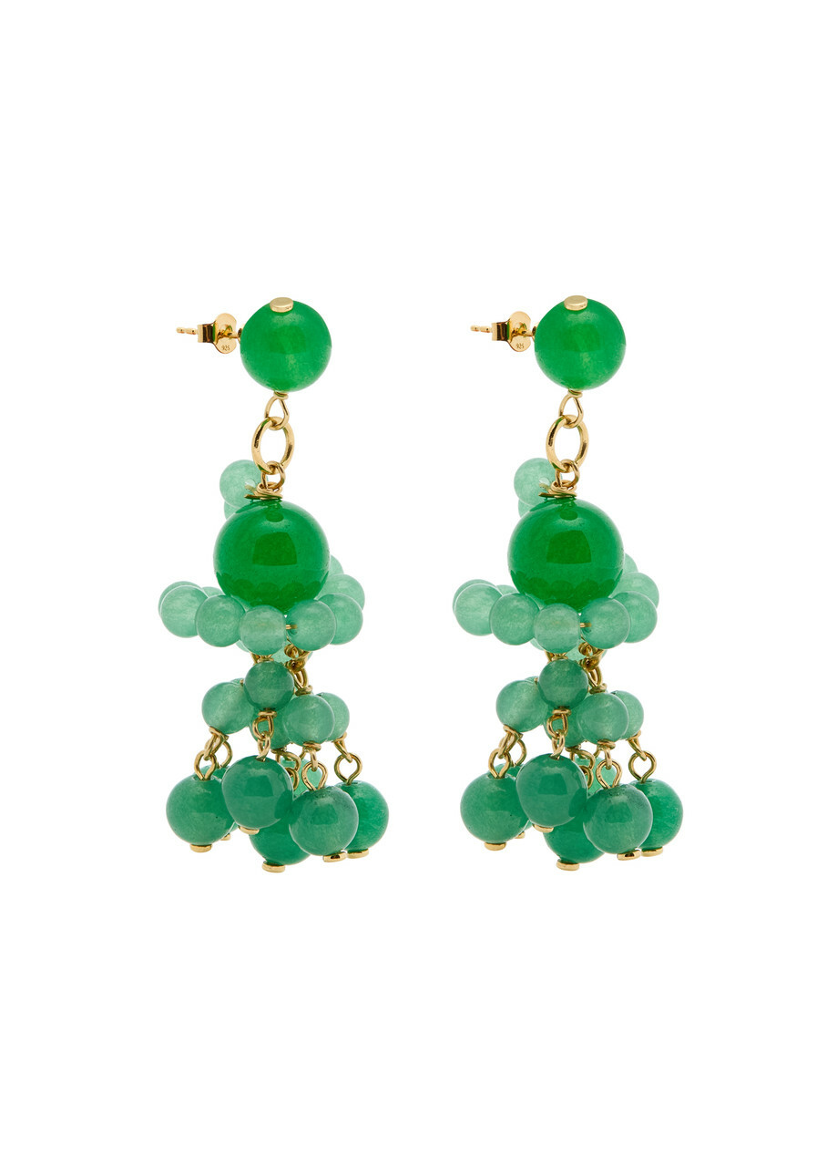 イヤリング Wilhelmina Garcia GOLD YIN/YANG EARRING/ YY007-BLUE purple_heart_earring_1600x.jpg