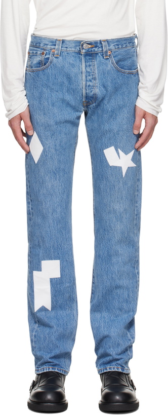 Photo: Stefan Cooke Blue Patch Jeans