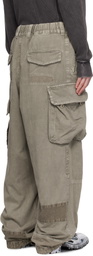 Maison MIHARA YASUHIRO Gray Repair Cargo Pants
