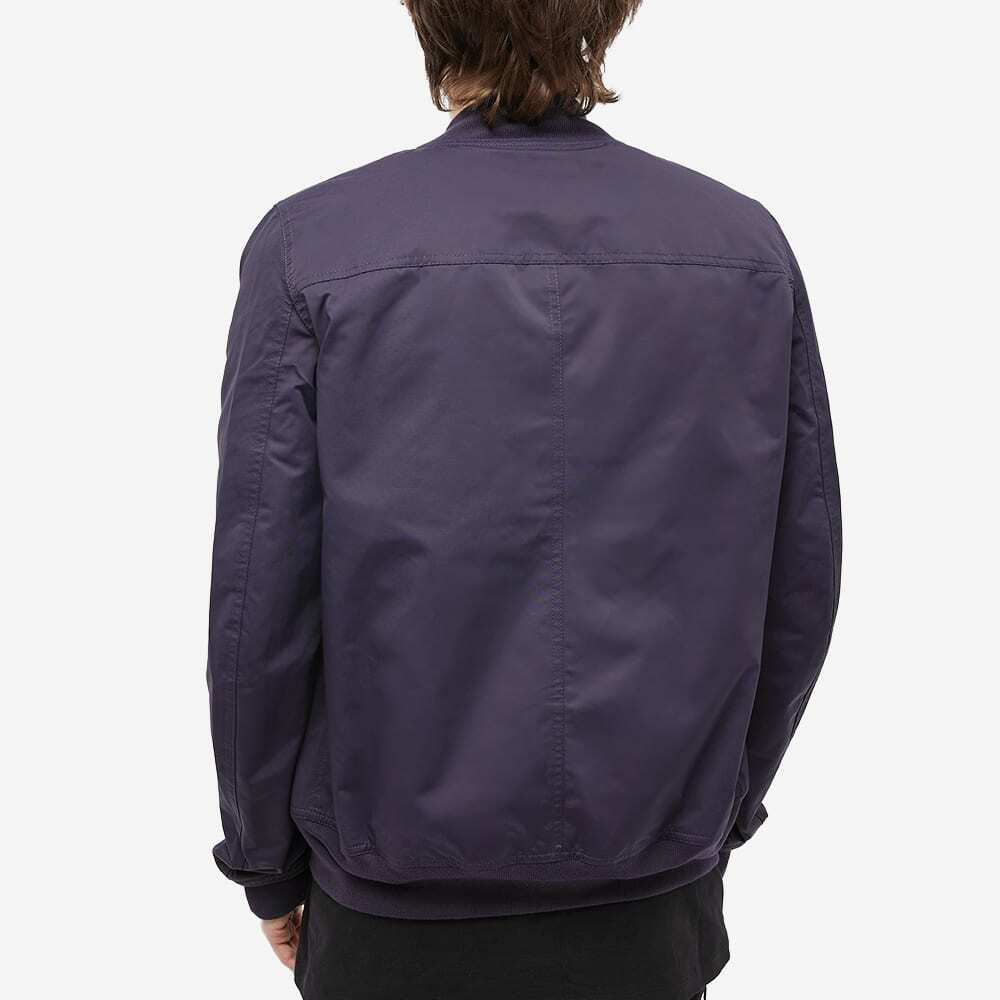 Rick Owens DRKSHDW Men's Lido Flight Jacket in Indigo Rick Owens