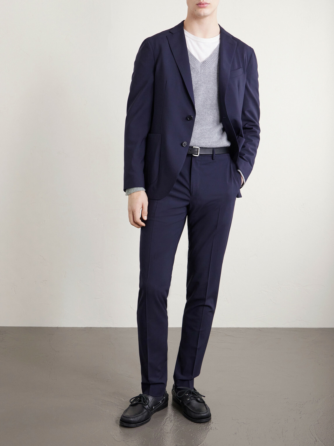 Slowear - Wool-Blend Suit Jacket - Blue