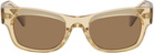 Oliver Peoples Yellow Sonia Sunglasses