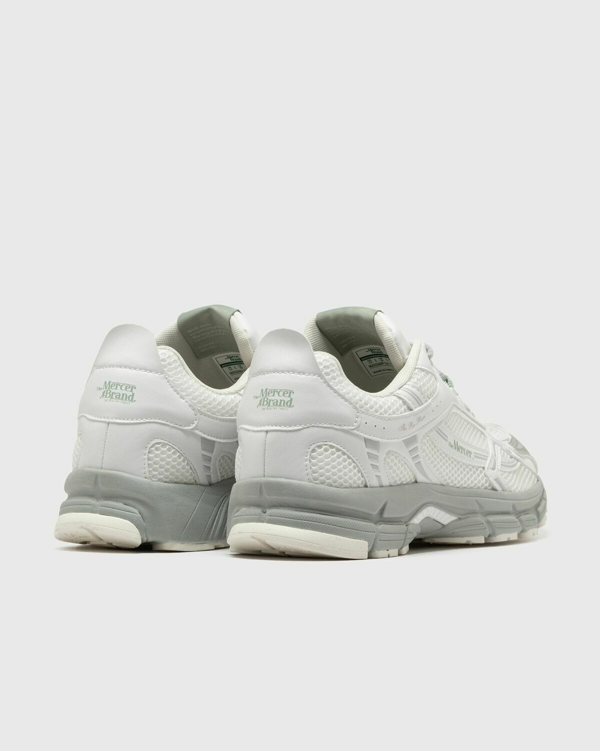 Mercer The Re-Run Grape White Mens Lowtop