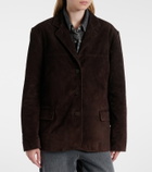 Staud Corrine suede jacket