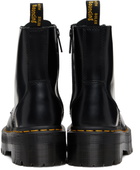 Dr. Martens Black Jadon Boot Smooth Leather Platform Boots