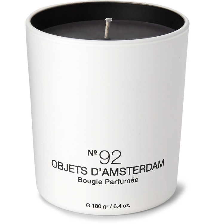 Photo: Marie-Stella-Maris - No.92 Objets d'Amsterdam Scented Candle, 180g - White