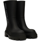 Off-White Black Reboot 'Rainy Days' Boots