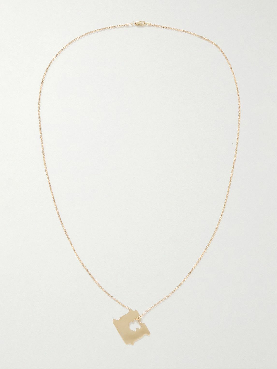 Luis Morais - Bag Clip Gold Pendant Necklace