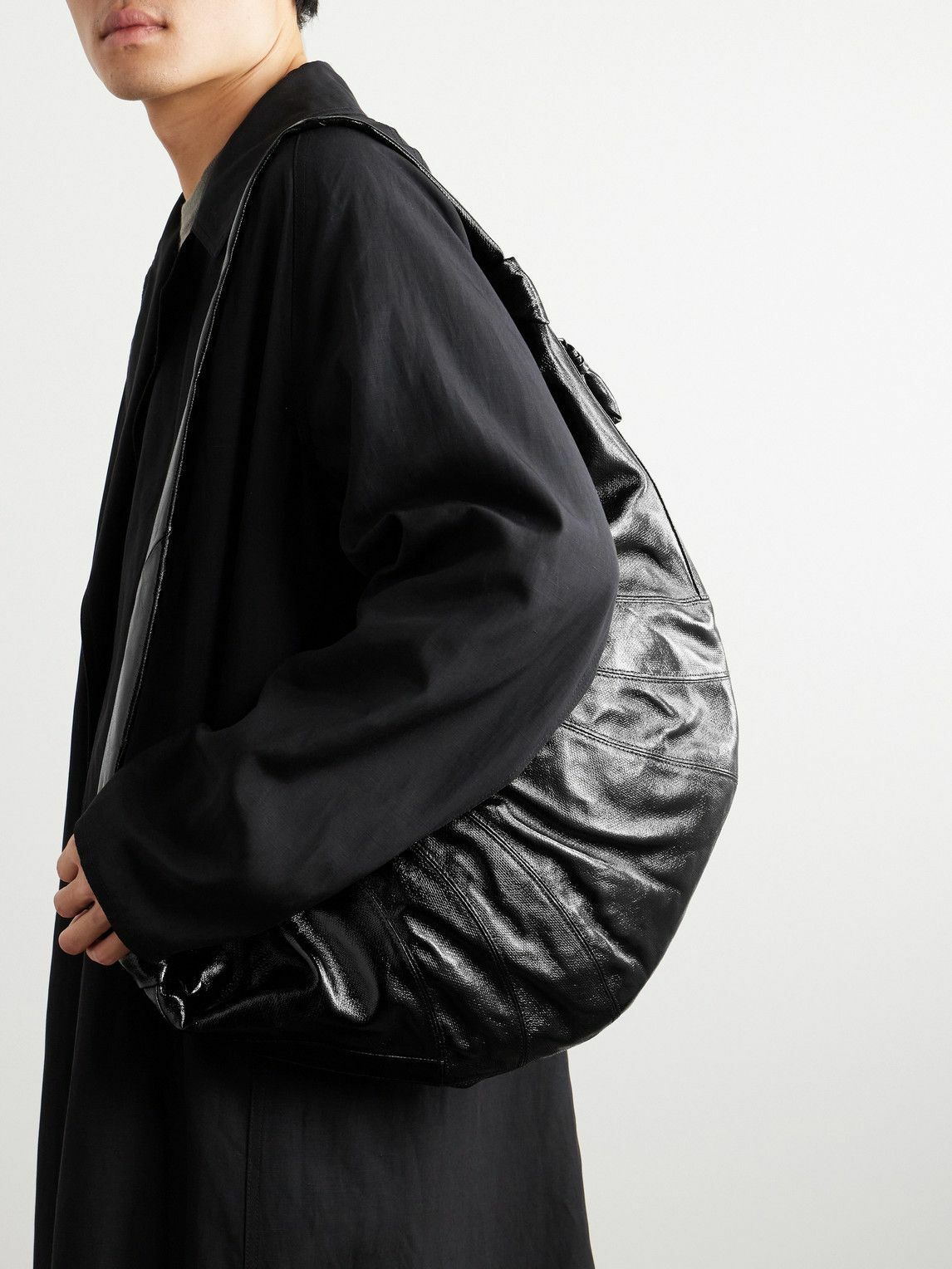Lemaire - Croissant Large Coated-Cotton Messenger Bag Lemaire