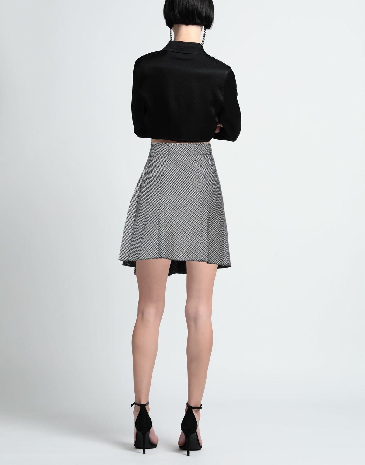 Maje Womens Mini skirt Slate in Blue