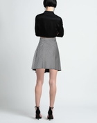 Maje Womens Mini skirt Slate in Blue