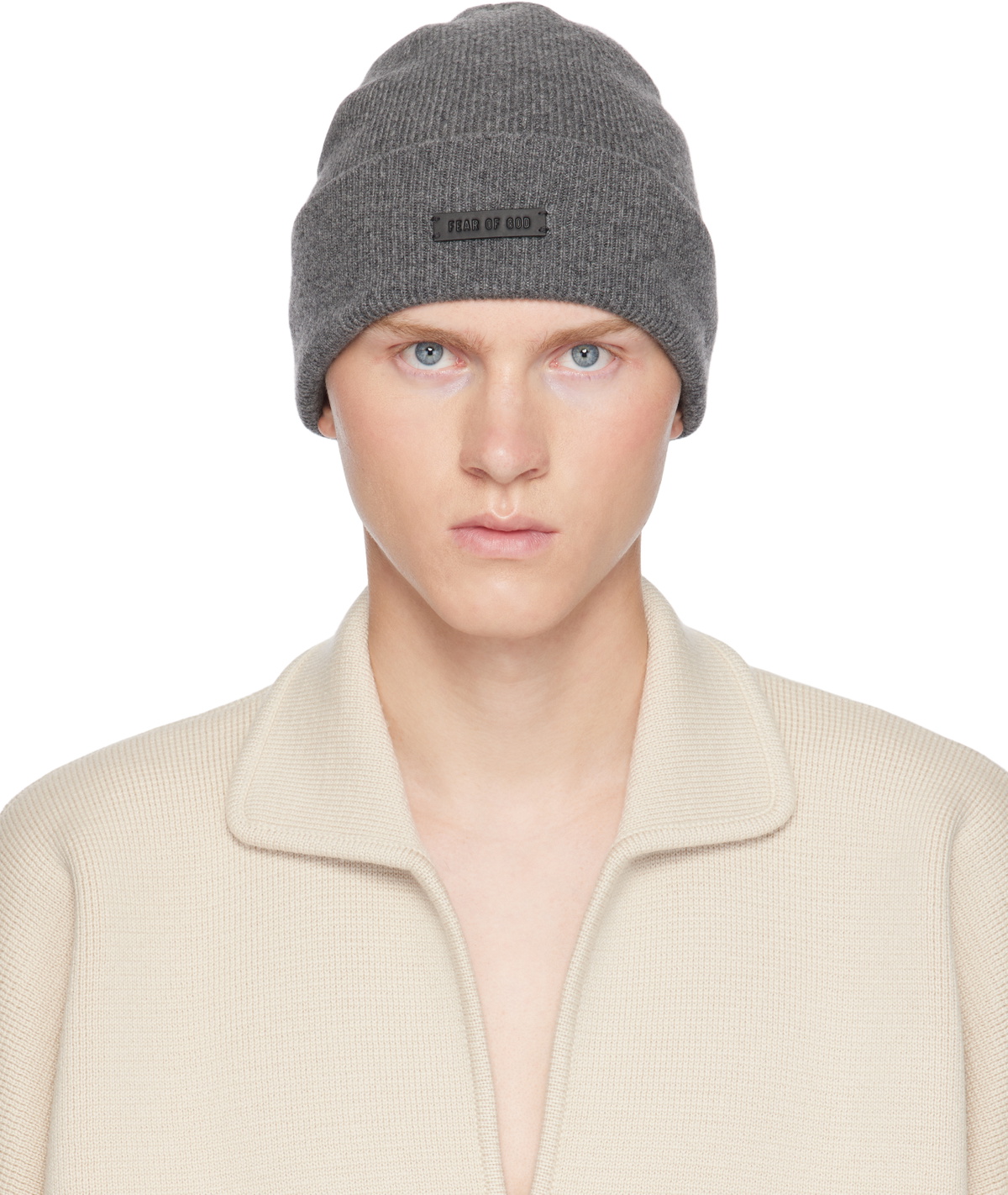 Fear of God Gray Cashmere Beanie