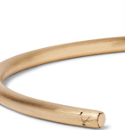 Le Gramme - Le 9 Brushed 18-Karat Gold Cuff - Men - Gold