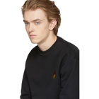 AMI Alexandre Mattiussi Black Smiley Edition Sweatshirt