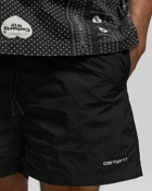 Carhartt Wip Tobes Swim Trunks Black - Mens - Swimwear