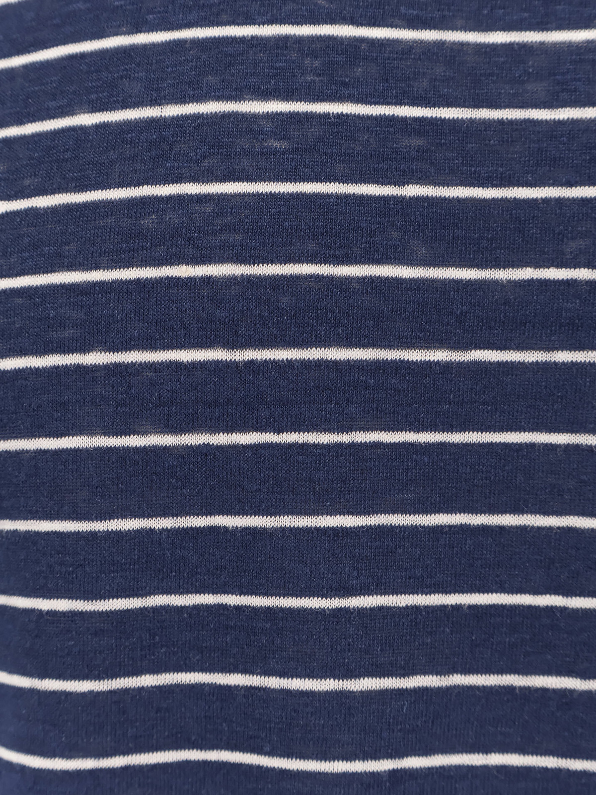 Brunello Cucinelli Striped Linen Stretch Jersey T-shirt