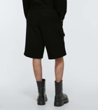 Valentino Wool-blend tweed Bermuda shorts