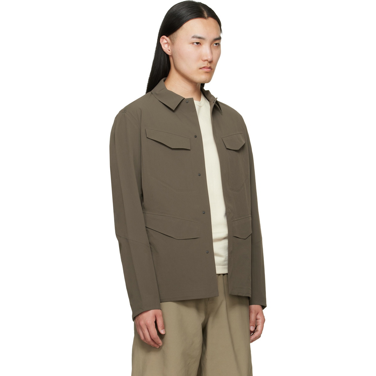 Veilance Taupe Field Softshell Jacket