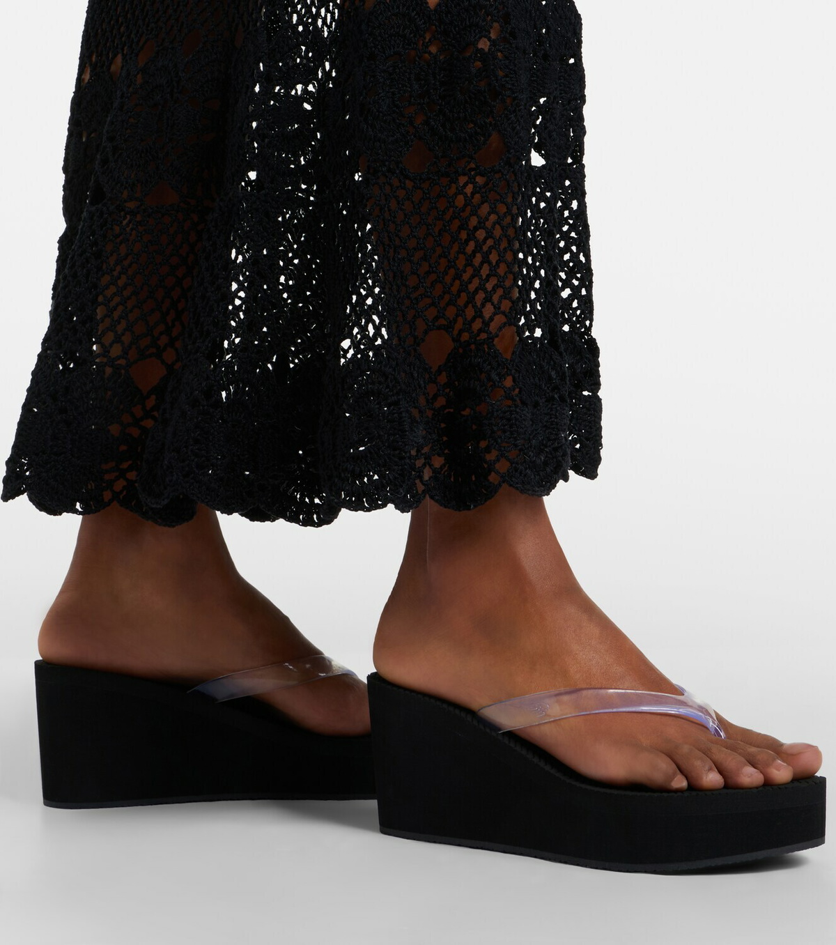 Ancient Greek Sandals Etheria platform thong sandals