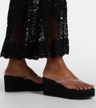 Ancient Greek Sandals Etheria platform thong sandals