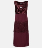 Ferragamo Strapless midi dress