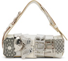HODAKOVA Off-White Buckle Baguette Bag