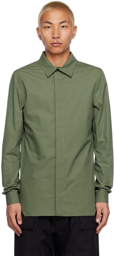 Photo: Rick Owens Green Office Shirt