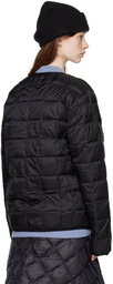 TAION Black Oversized Down Jacket