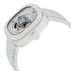 Seven Friday P Series ''Curaao'' Automatic Day-Night White Dial Mens Watch P1C/05