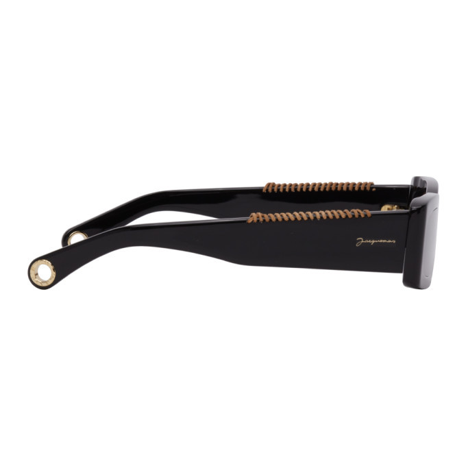 【JACQUEMUS】 Sunglasses black Capri Jacquemus Sunglasses Black - eye-oo.com