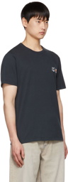 Maison Kitsuné Black Double Fox Head T-Shirt