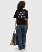 CLOSED PRINTED TEE Black Womens Shortsleefe