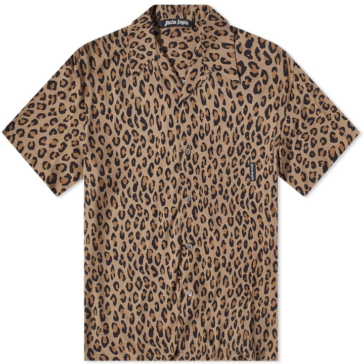 Photo: Palm Angels Leopard Print Vacation Shirt