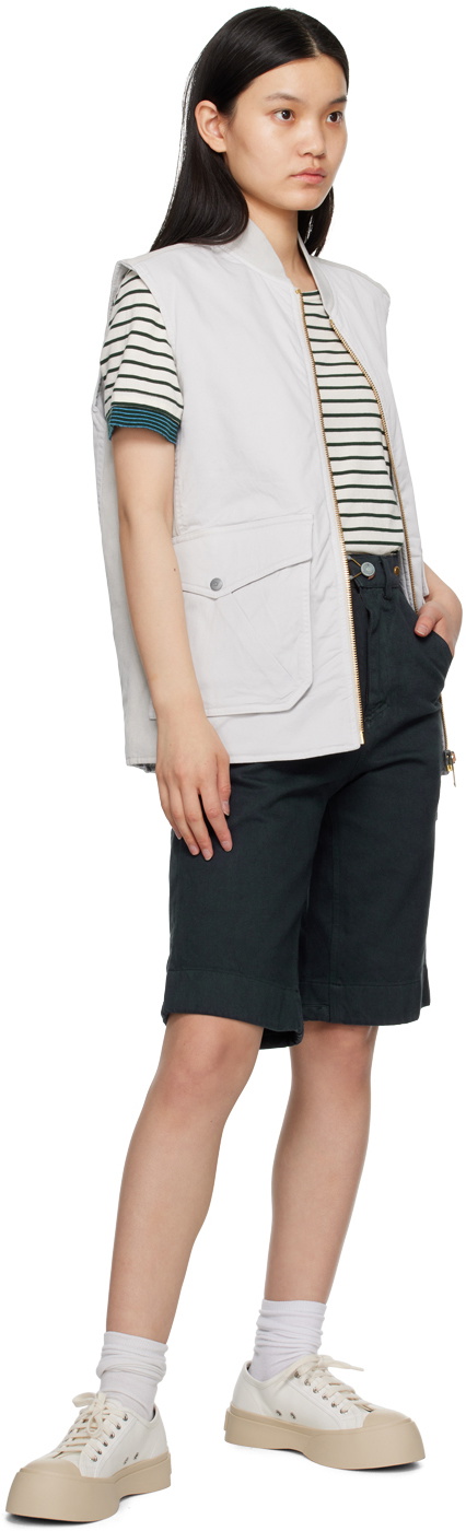 Damenshorts Mit Print - High Waist Aus Nachhaltiger ECOVERO Viskose