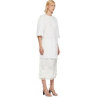 TOTEME White Relaxed Tee Minidress
