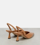 Jimmy Choo Maryanne 65 leather slingback pumps