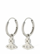 VIVIENNE WESTWOOD - Nina Spark Crystal Hoop Earrings