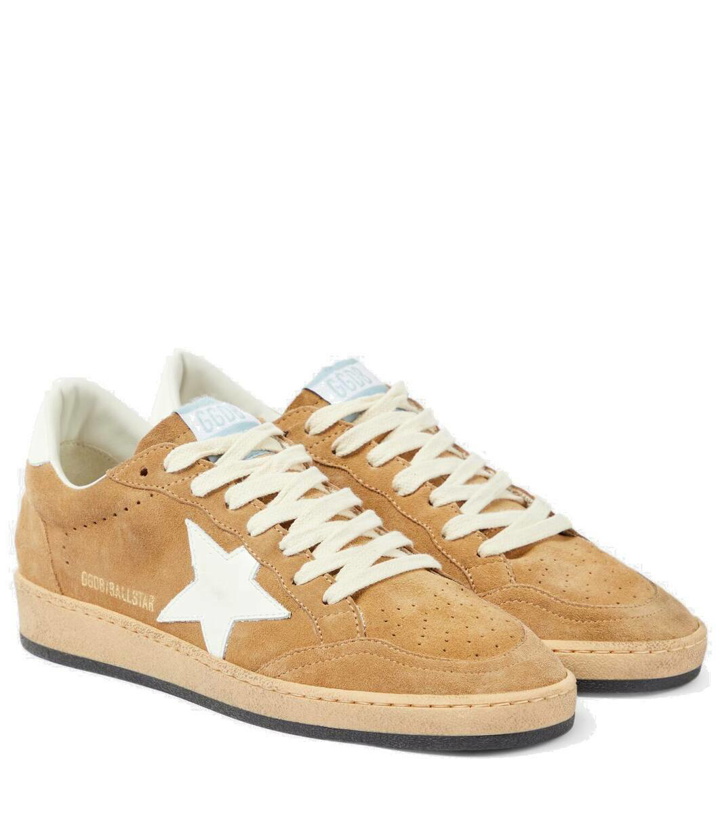 Photo: Golden Goose Ball Star suede sneakers