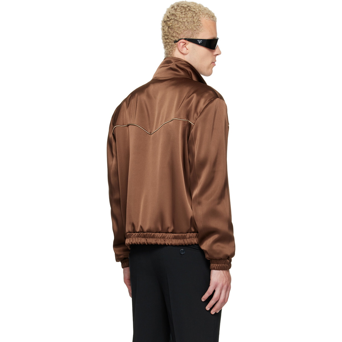 Ernest W. Baker SSENSE Exclusive Brown Western Track Jacket