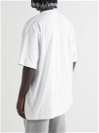VETEMENTS - Oversized Logo-Print Cotton-Jersey T-Shirt - White