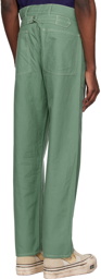 visvim Green Carpenter Trousers