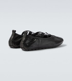 Simone Rocha Ballerina Grip leather flats